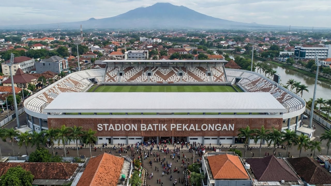KEREN‼️STADION BATIK PEKALONGAN, JATENG | MODERN BERSTANDAR FIFA