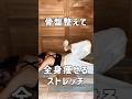 下っ腹と太ももに効く、全身痩せストレッチ🔥　#ダイエット #美容 #垢抜け
