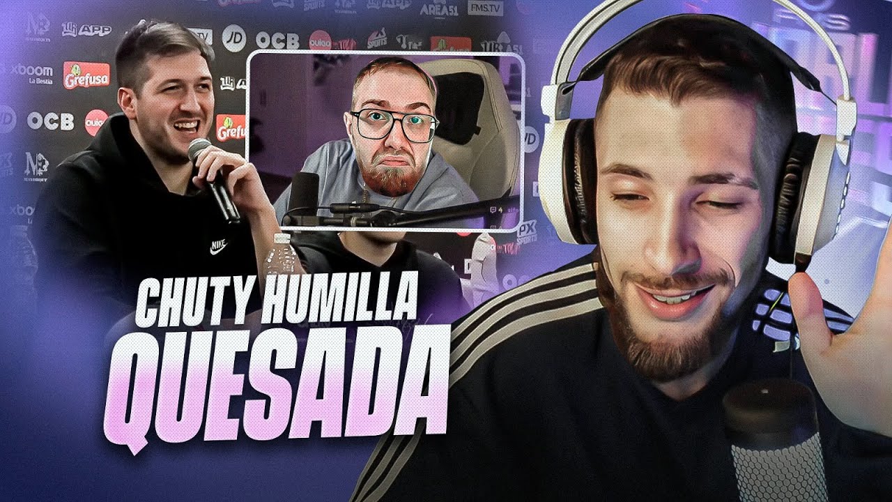 CHUTY HUMILLA A QUESADA 🤣 SE LA QUISO CHUP4R A CHUTY Y TERMINÓ HUMILLADO 🔥