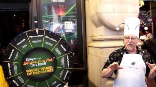 The Bug Chef at Ripley's Believe It or Not! Times Square