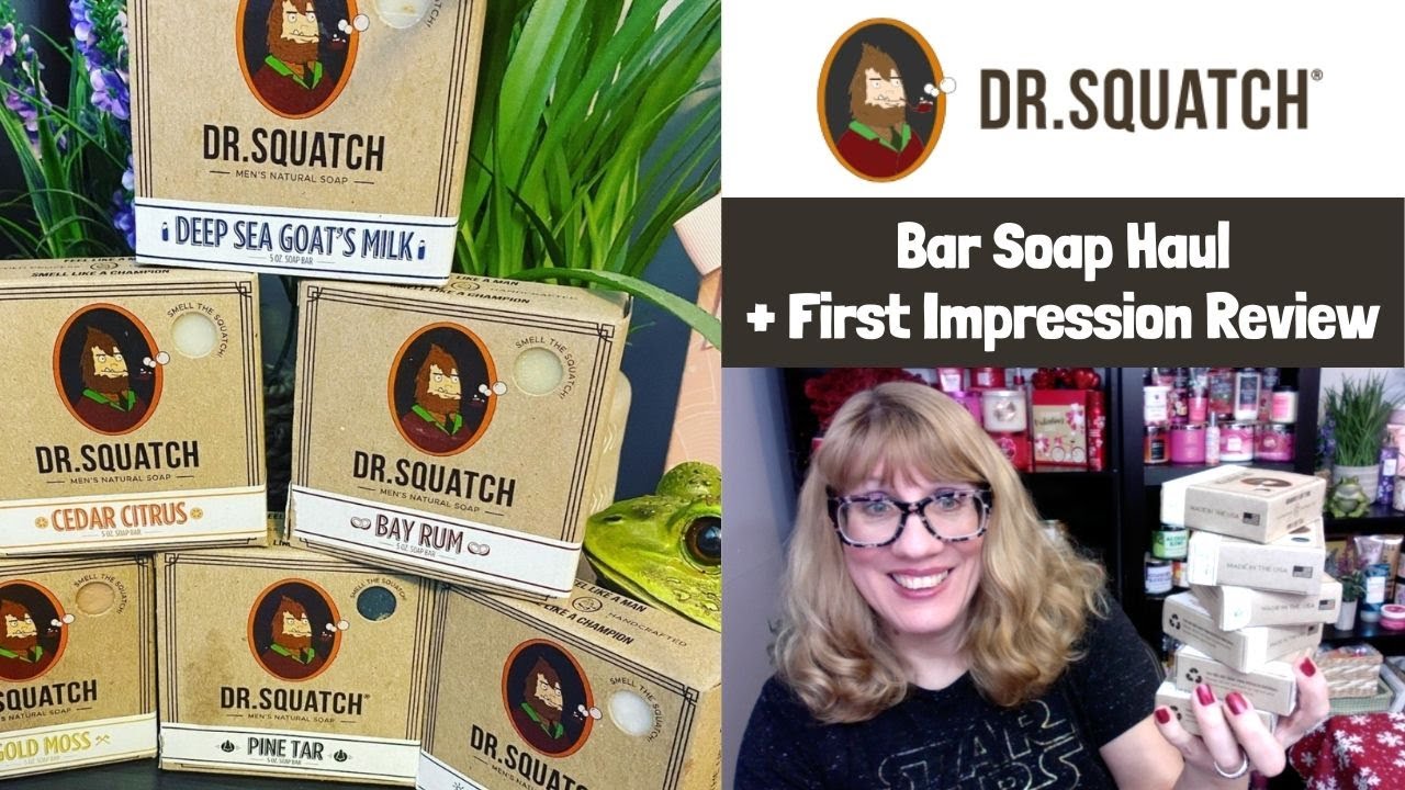 Reviewing Dr. Squatch's new face wash! #drsquatch #personalcare