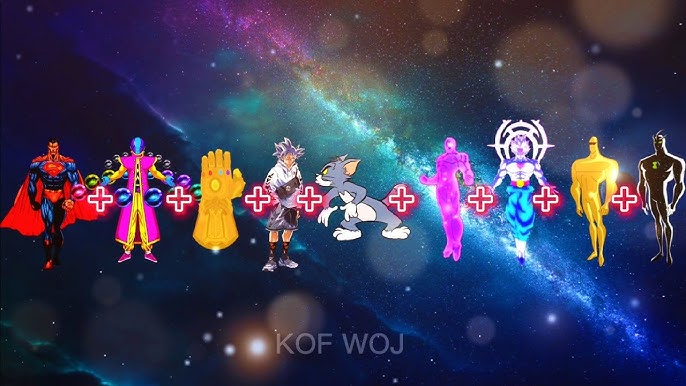 Drip Omni King Goku Mui + Infinity + Golden + Black Magma Infinityzot +  Ultra White