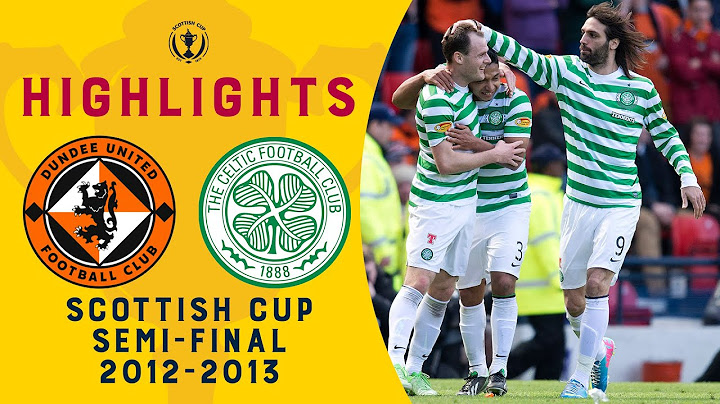 Anthony Stokes Scores Extra-Time Winner! | Dundee Utd 3-4 Celtic | Scottish Cup Semi-Final 2012-13