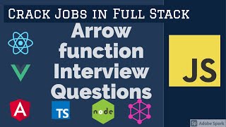 Javascript Arrow function Interview Questions #09