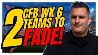 FADE These TWO Teams in College Football Week 6! CFB Picks & BEST Bets
