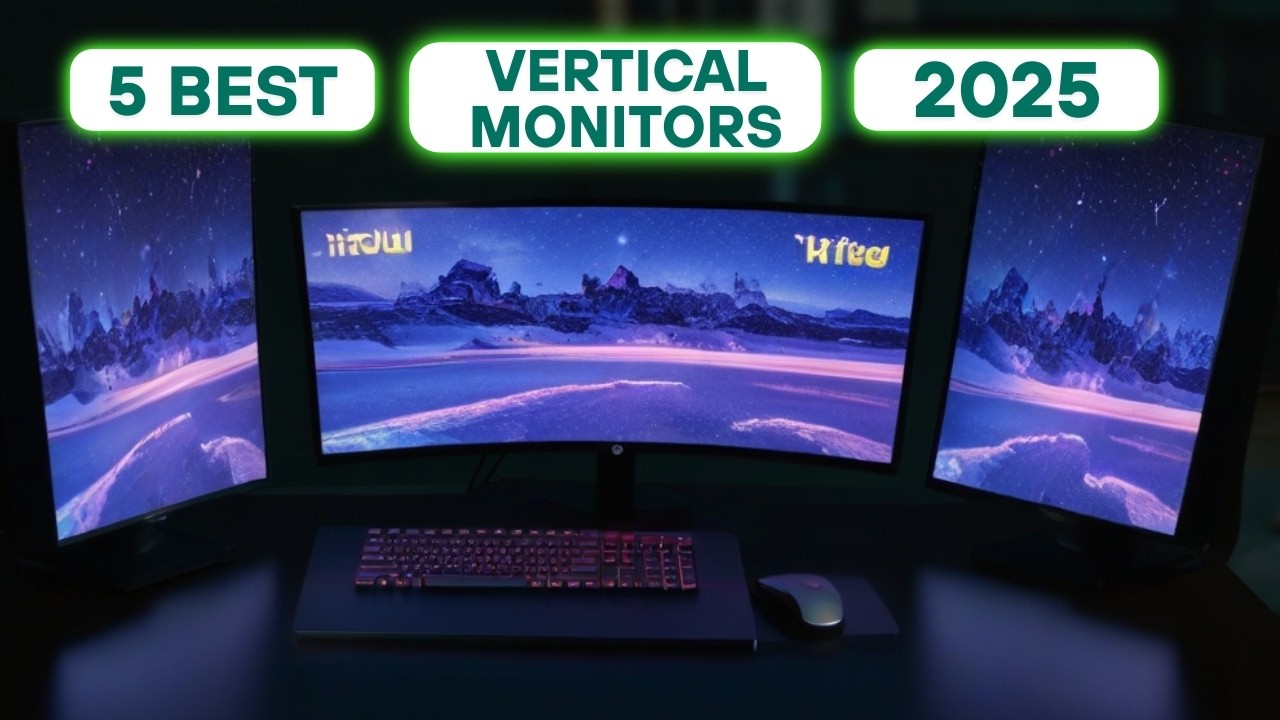 The 5 Best Vertical Monitors 2025: Maximize Your Screen for Coding ...