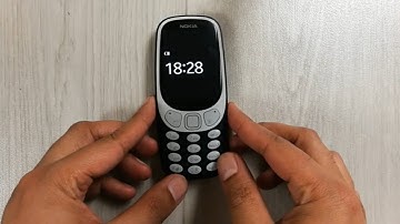 Set Display Clock In Lock Screen in Nokia 3310