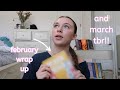 february reading wrap up + tbr prompts choose what I read in march! 🍀📚