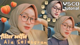 VSCO TUTORIAL | Edit Foto Selfie Ala Selebgram | FILTER PEACHY PASTEL 🍑 screenshot 5