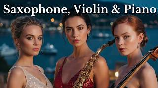 Antibes Moonlight 🌙🎷 Soft Saxophone, Violin & Piano Jazz for Deep Sleep & Relaxation screenshot 5