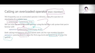 0218: Calling an overloaded operator