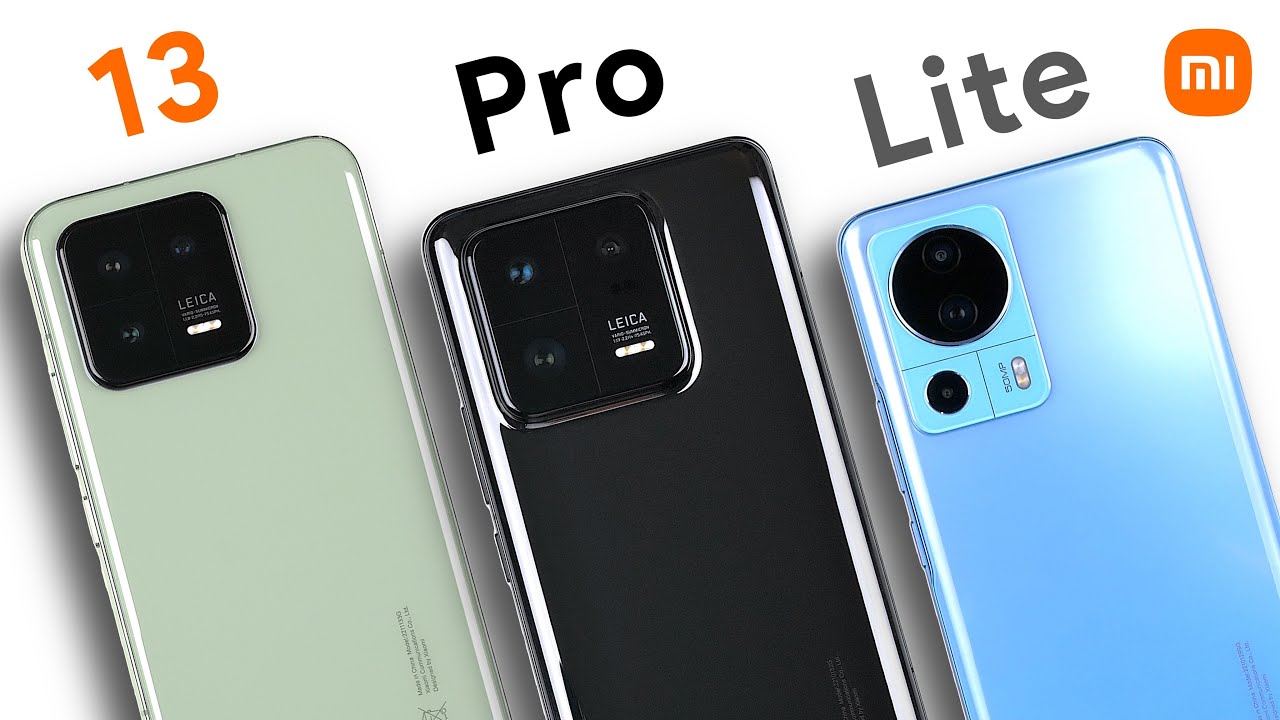Xiaomi 13 Pro vs Xiaomi 13T Pro vs Xiaomi 13 Ultra, Price