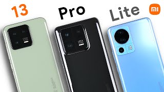 Xiaomi 13 vs Xiaomi 13 Pro vs Xiaomi 13 Lite  Which Should You Buy? (Global Series)