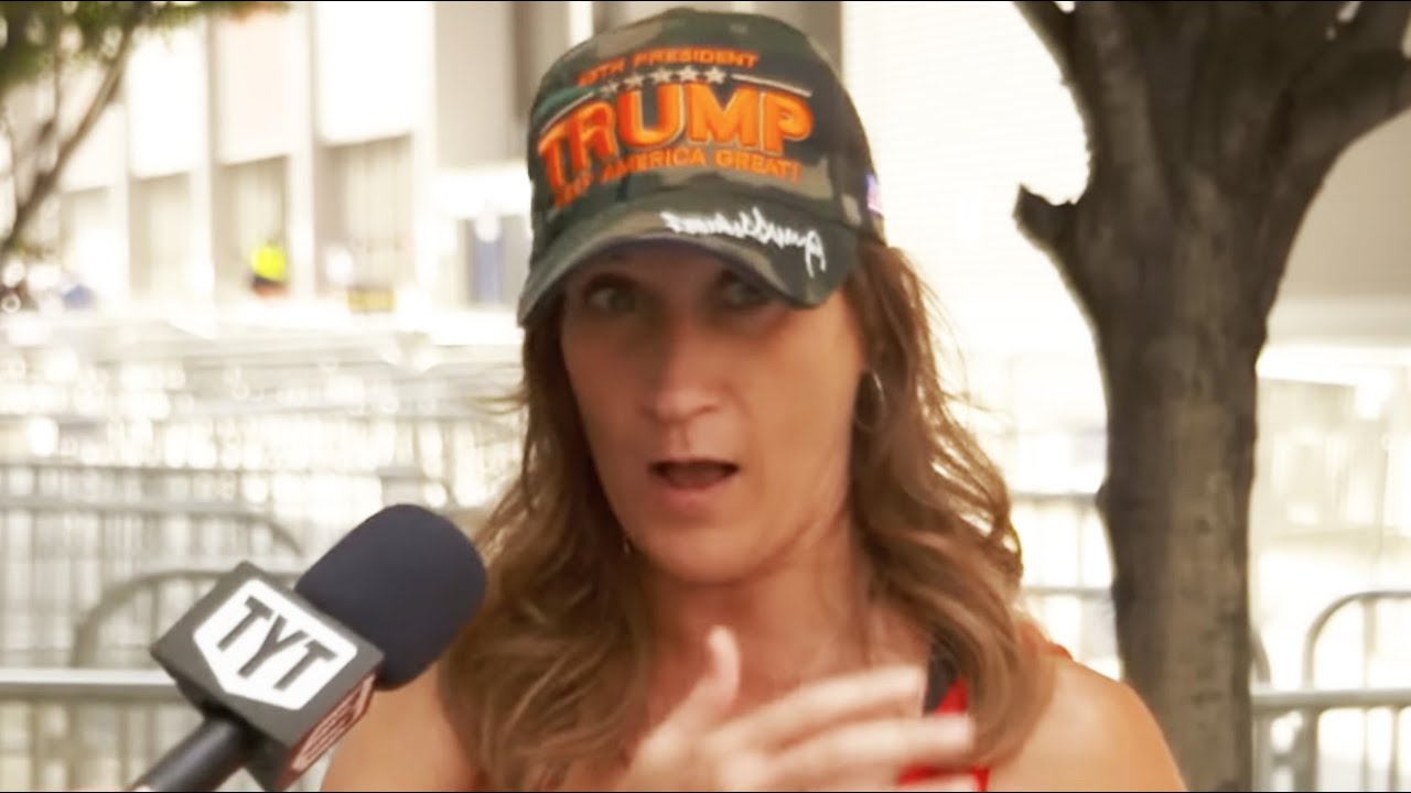 MAGA Woman: "Biden Is Enslaving Black People"