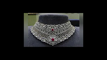 Diamond Choker Designs 