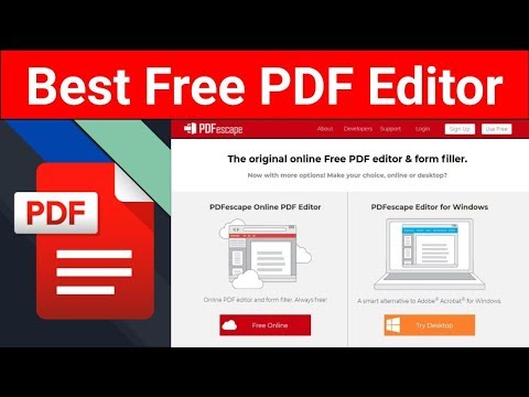 Top 4 Best Free PDF Editor 2020