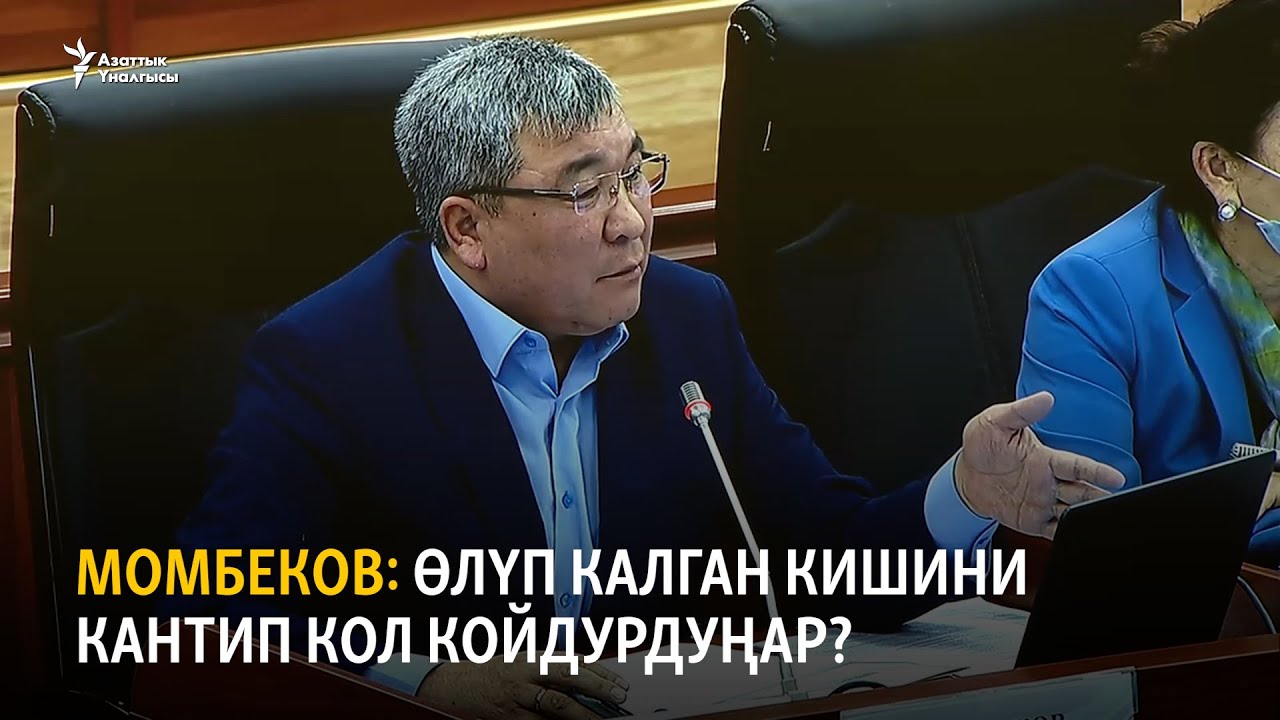 Момбеков: Азыркы Конституциянын автору ким?