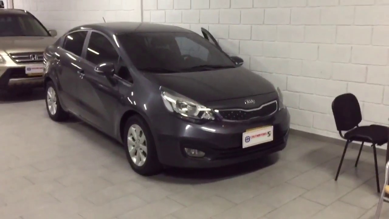 KIA río automático 2014 - YouTube