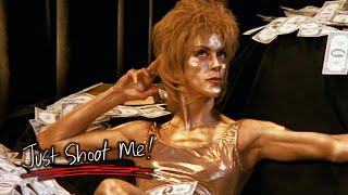 Elliott Paints Nina Gold! | Just Shoot Me!