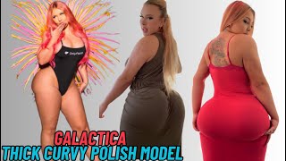 Galactica American Plus Size Fashion Model, Curvy Instagram Star From Poland Biography Wiki, Facts