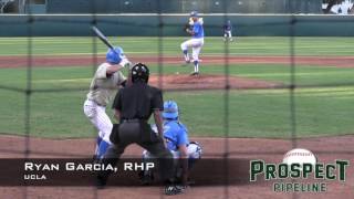 Ryan Garcia Prospect Video, RHP, UCLA
