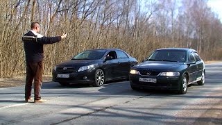 Toyota Corolla E150 vs Opel Vectra B