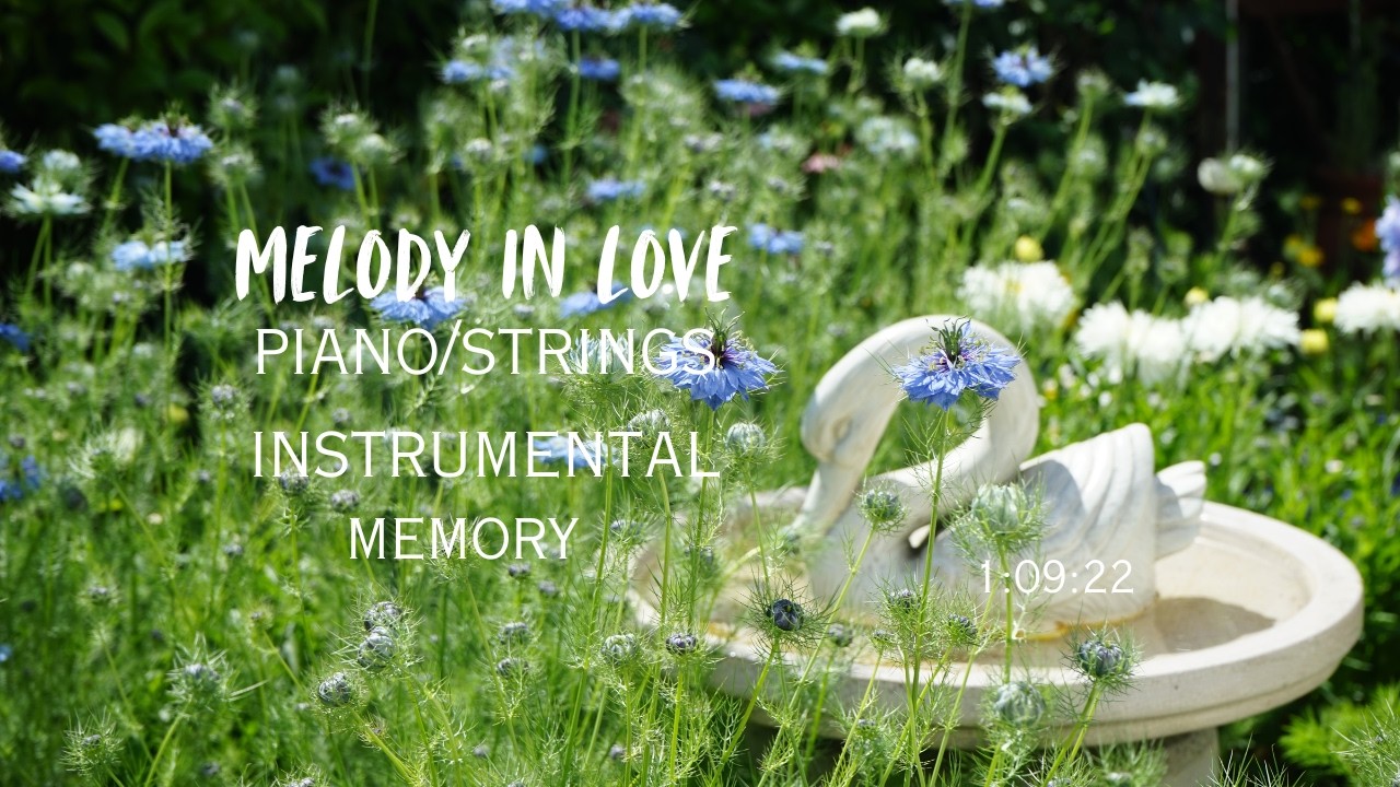 MELODY IN LOVE-Memory/calm, emotional piano&strings instrumental music