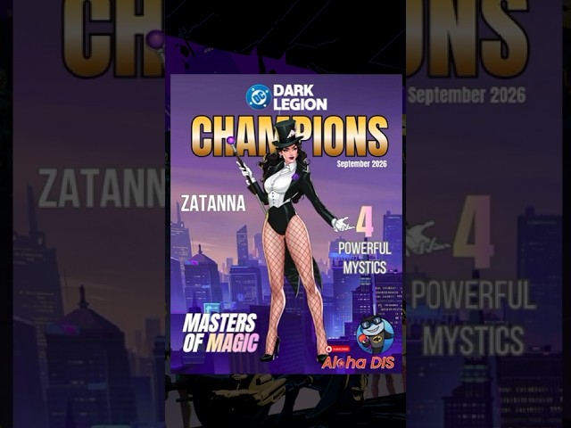 DC: Dark Legion - September 26 Champions Magazine #DCDarkLegion #DCDL #DCcomics