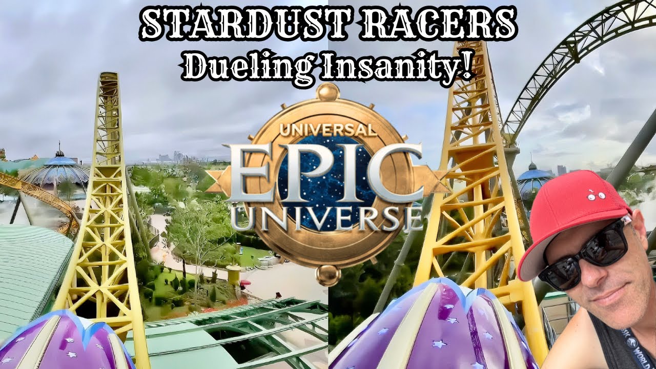 Starduster Racers We Raced Through the Stars! 🌌 Stardust Racers POV - Universal’s Wildest ...