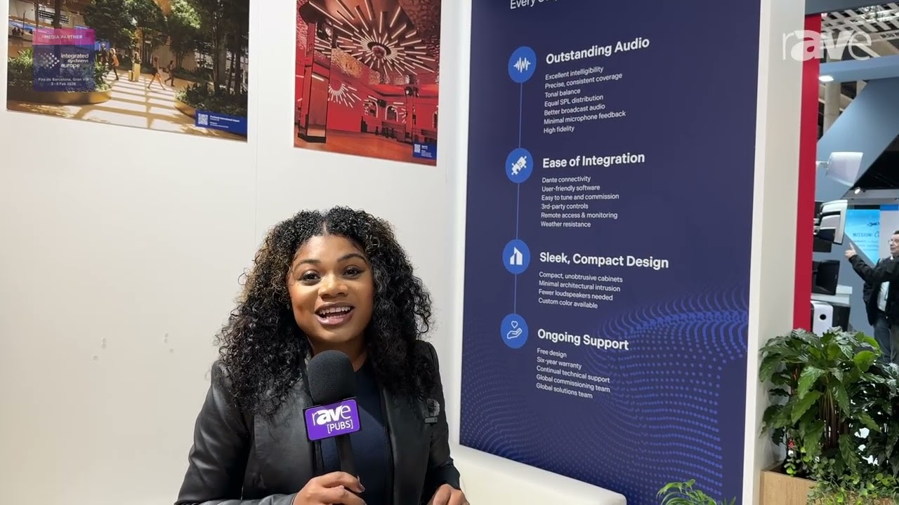 ISE 2026: Renkus-Heinz Talks About Where You Can Find Its Speakers