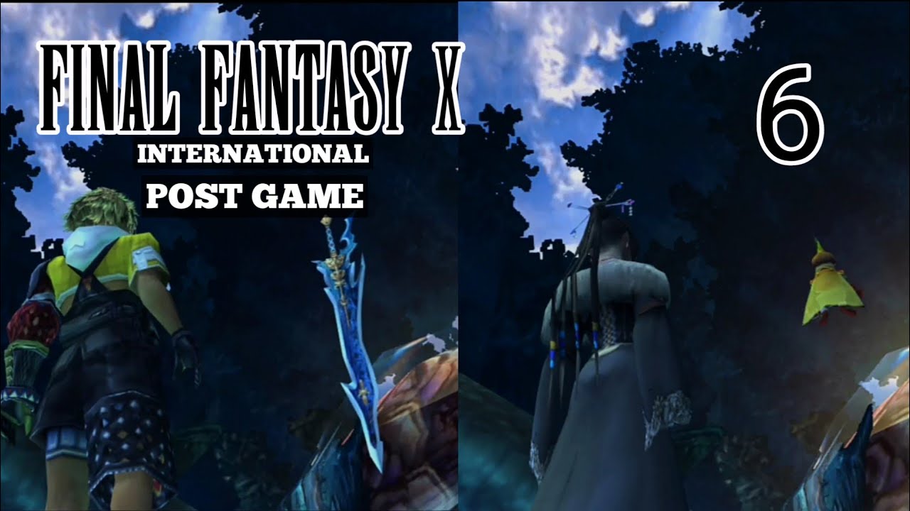 Final Fantasy X International ( PS2 ) Tidus Caladbolg & Lulu Onion