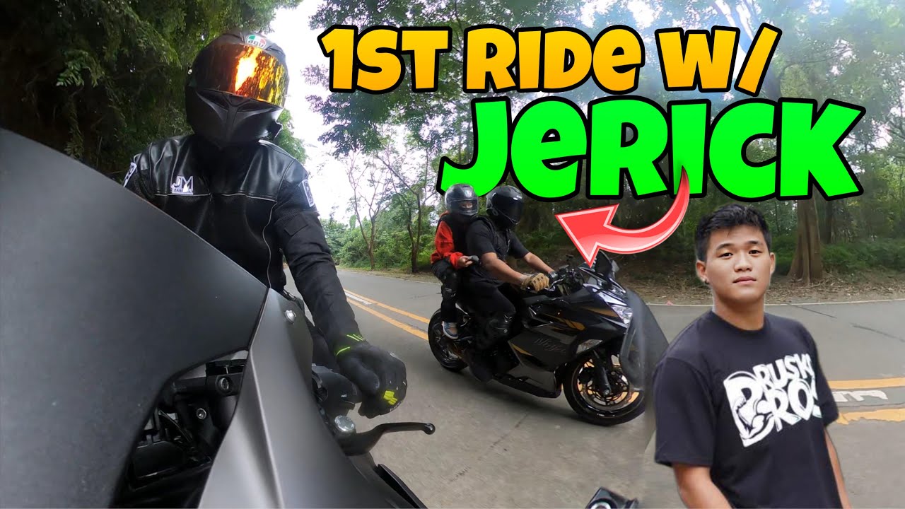 1ST RIDE WITH JERICK!!!🏍💨 - YouTube