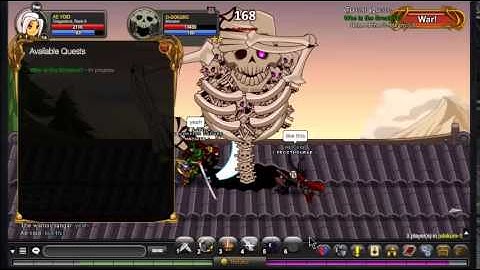 Aqw-  Fastest way to Rank up Yokai!