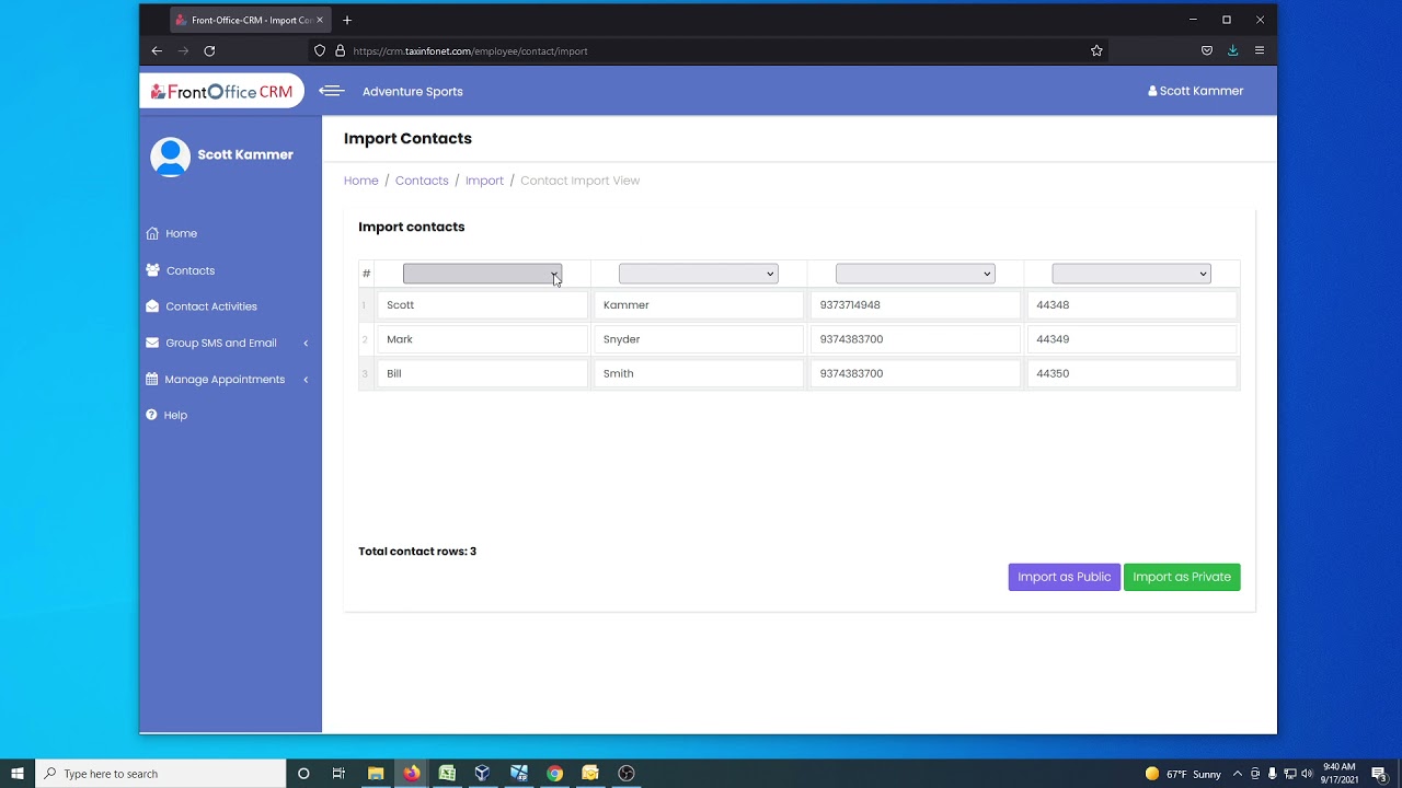 Adding Contacts - YouTube