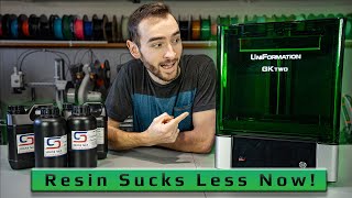 The Resin Printing Revolution  It Sucks Less Now! Uniformation GK Two Review