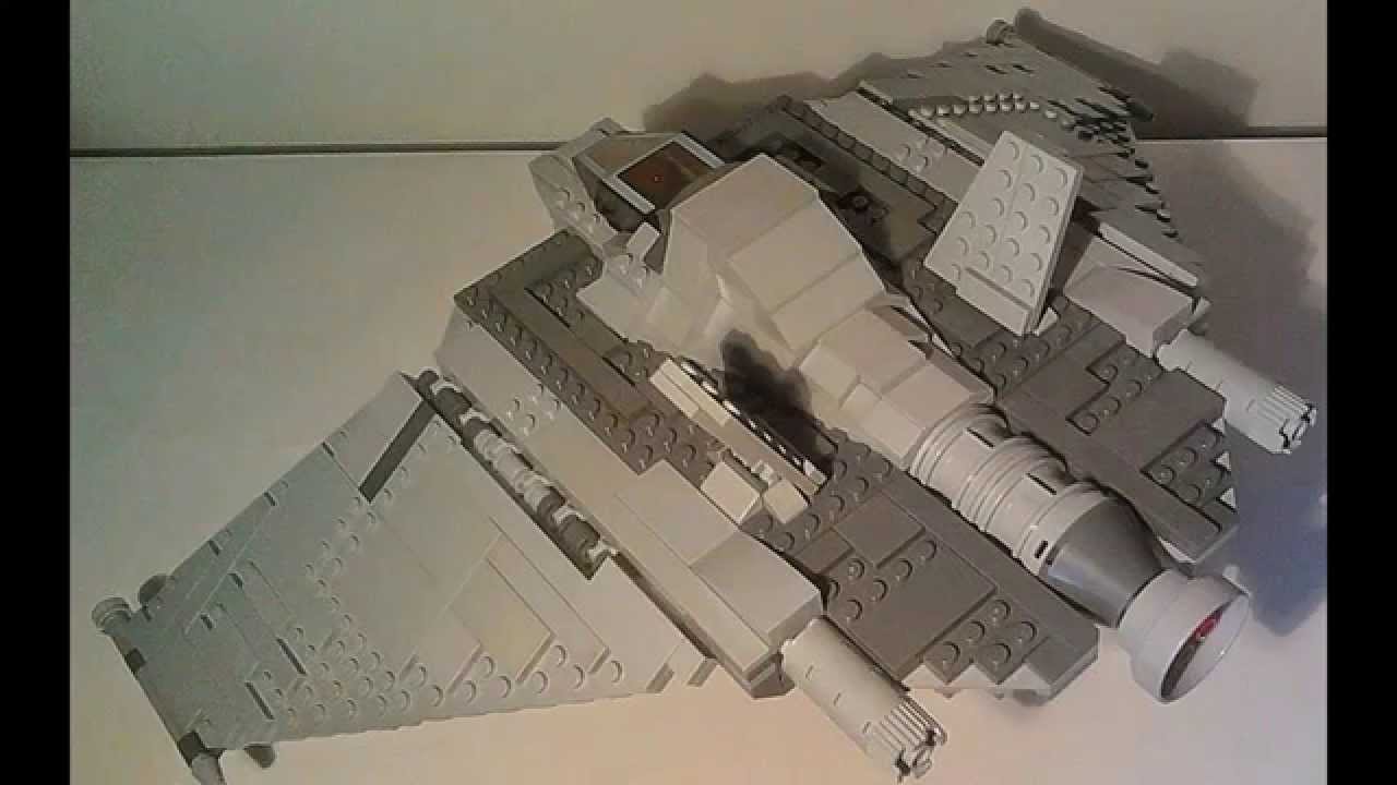 Lego Stargate Moc F 302 Fighter Interceptor Second Version Youtube
