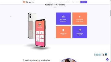 Almex : One Page Responsive HTML5 Parallax Business Landing Page