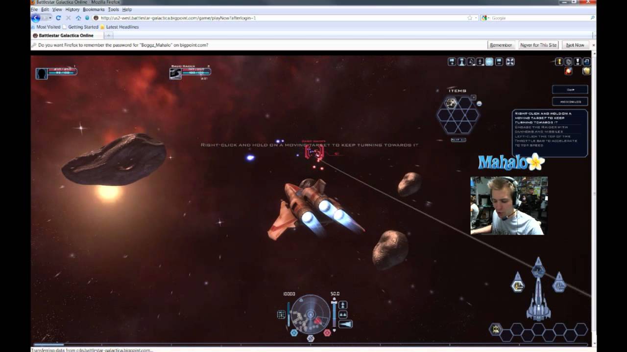 Battlestar Galactica Online - Walkthrough Pt.1 - Introduction and Tutorial