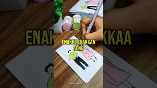 Enakke Enakka Song Flipbook Dance 💃#art #flipbook #animation #dance