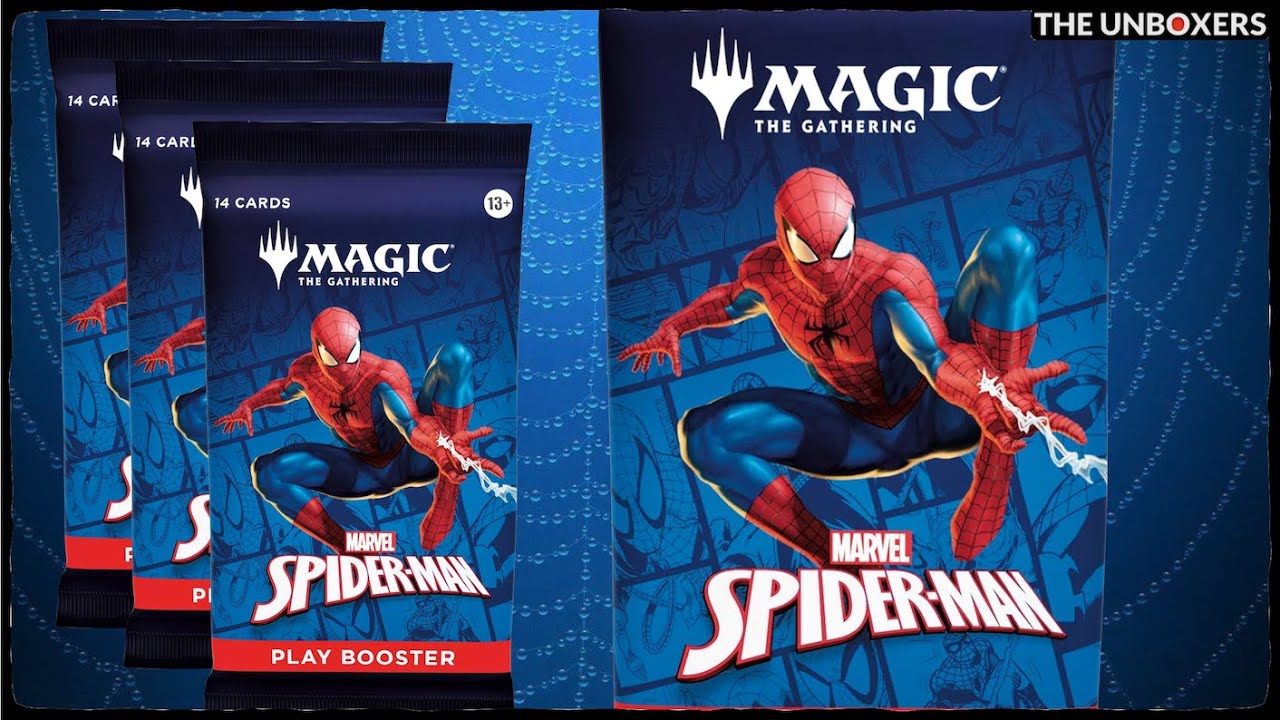Наборы бустеров Magic the Gathering Spider-Man