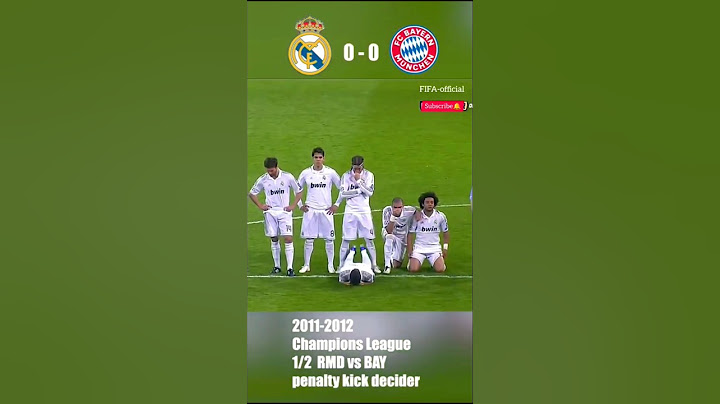 Real Madrid vs Fc Bayern Munich chaimpionsleague 2012 ⚽❤🔥 #football #realmadrid #shortsfeed #shorts