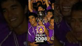Every Thai League Winner 1996 2022 shorts football