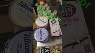 $45 groceries for $18.25  #budgettips #safeway