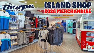 Explore the Thorpe Park Island Shop | NEW 2026 Merchandise (March 2026) [4K]