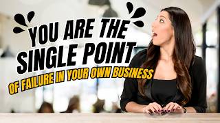 Full You are the single point of failure in your own business, and nothing proves it faster than stepping Update
