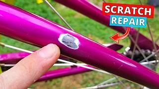 Repair Scratches & Chips On Your Bike. Cheap & Easy Fix