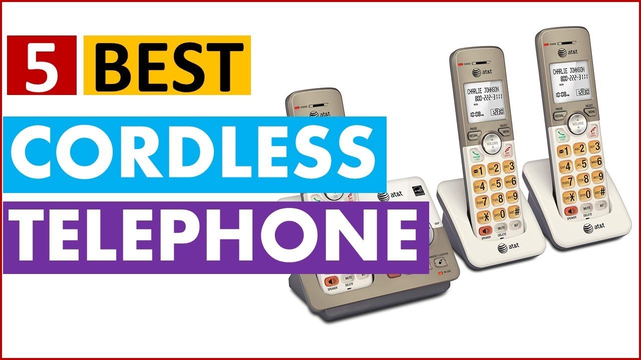 5 Best Cordless Telephone (List) In 2019