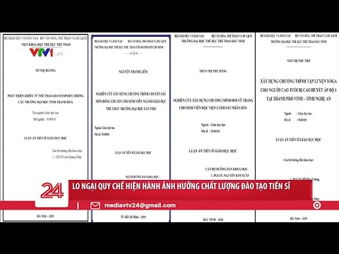 Video Nhân bản luận án, dấu hỏi lớn cho chất lượng đào tạo... - youtube
