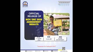 The Official Release of the November/December 2025 Assessment Results