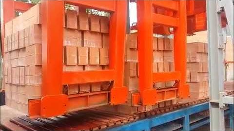 Brick packing system:Full automatic clay brick packing system  for brick making